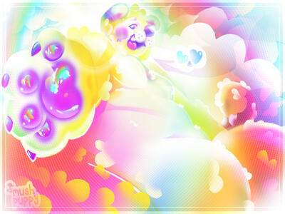 this one was created using only airbrush!