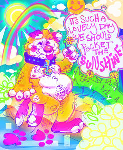 this one mixed traditional and digital!