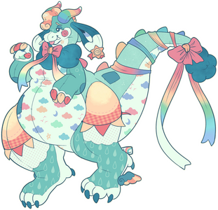 sky dragon adoptable!